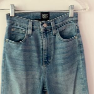 BDG girlfriend high-rise cropped jeans.